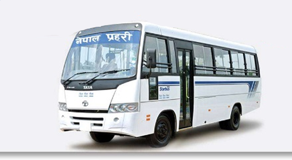 उपत्यकामा सशस्त्रको निःशुल्क बस सेवा