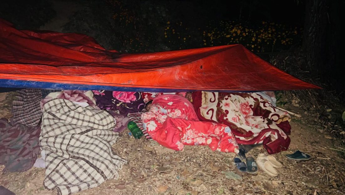 चिसोले कठ्याङ्ग्रिएर एकको मृत्यु